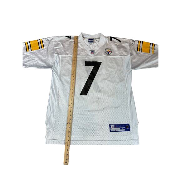 Pittsburgh Steelers Ben Roethlisberger # 7 Men’s NFL Jersey, Large - Picture 5 of 6